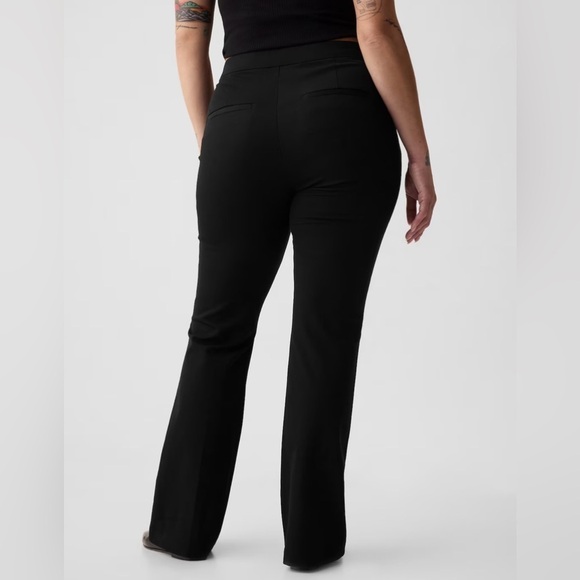 NWT! GAP Black High Rise BiStretch Flare Pants - Size 2 Regular 🔹 - Picture 5 of 8